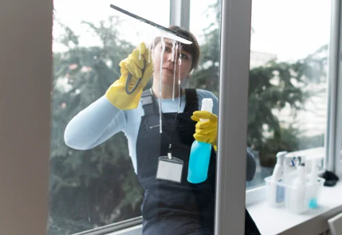 Nettoyage de vitres intérieures et extérieures à Marignier
